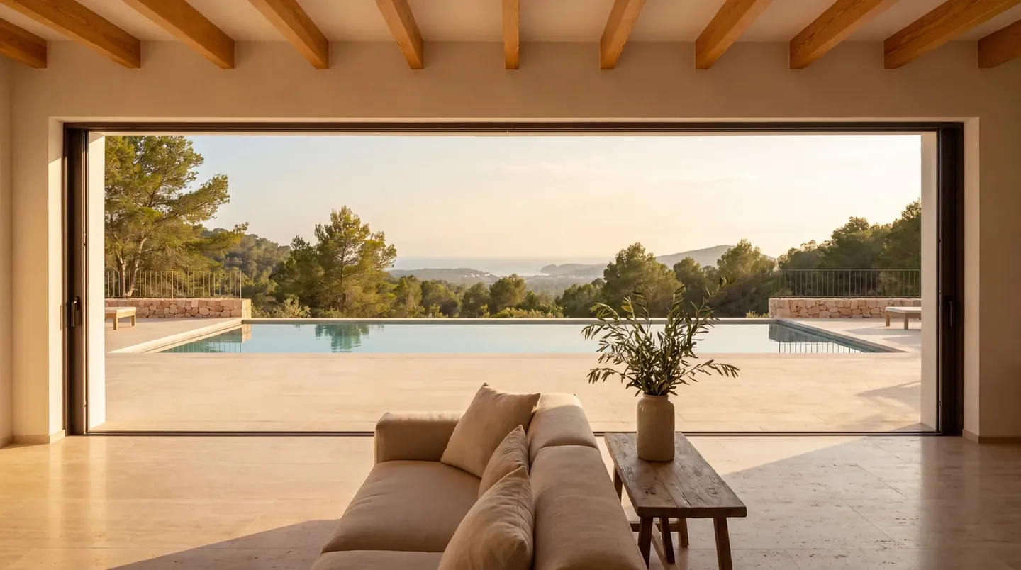 Peñaranda y Cobo — villabygger på Ibiza